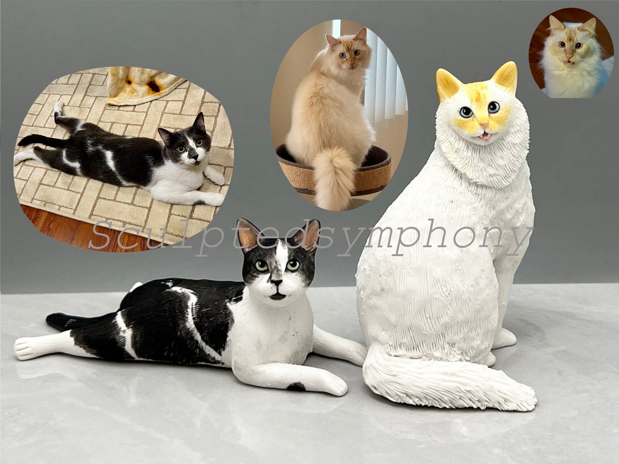 Personalized Pet Clay Sculpture, Custom Dog Cake Topper, Handmade - Etsy