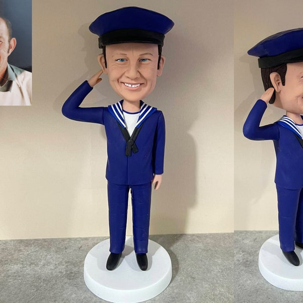 Fully Custom Bobbleheads For Him, Design Your Own Bobblehead, Personalized Polymer Clay Figurines DIY Toys Dolls Gifts