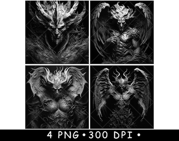 Devil Demon Dark Face Evil Monster Hell Satan Spirit Ogre Laser