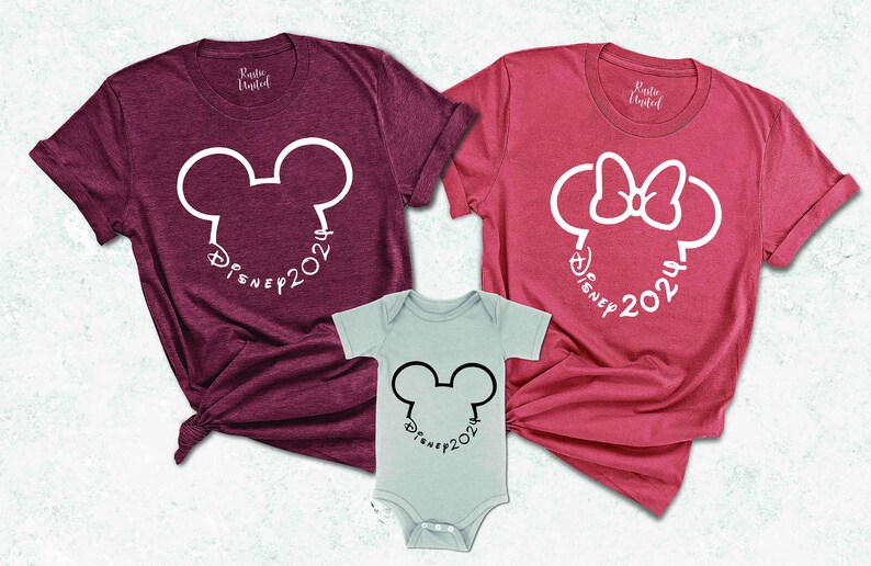 Disney 2024 Shirts Disney Family Vacation Shirt Disneyworld Etsy