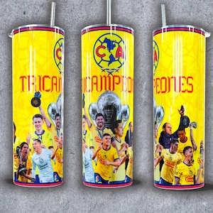 Embalagem Club América PNG para copo skinny de 20 onças, América tricampeão amor eterno, Club América me odeia mais, PRODUTO DIGITAL.