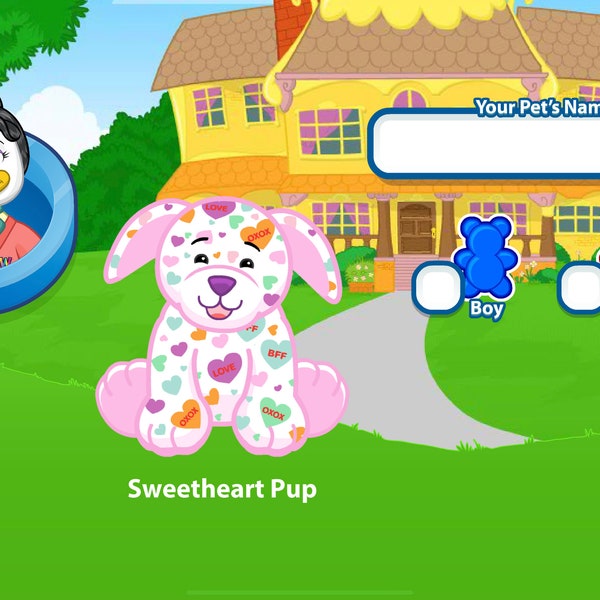 Webkinz Classic Sweetheart Pup Code