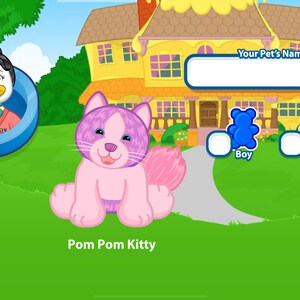 Webkinz Pompom Kitty Code Etsy