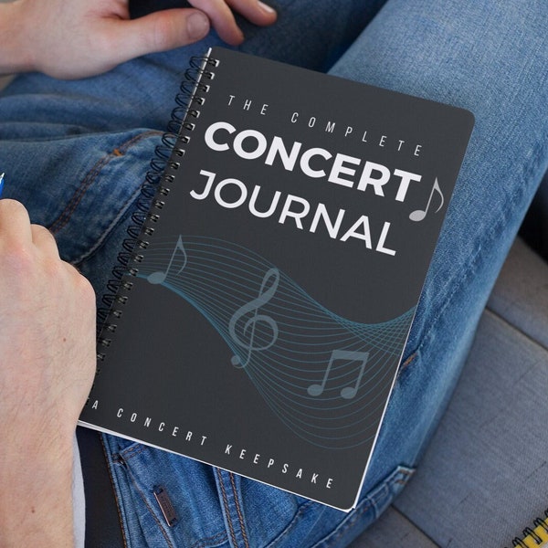 Concert Journal: Keepsake Book for Remembering your Concerts!