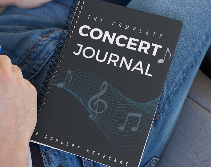 Concert Journal: Keepsake Book for Remembering your Concerts!