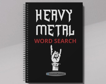 Heavy Metal Word Search: Word Searches for Metal Fans
