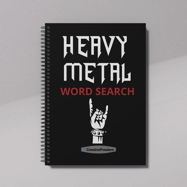 Heavy Metal Word Search: Word Searches for Metal Fans