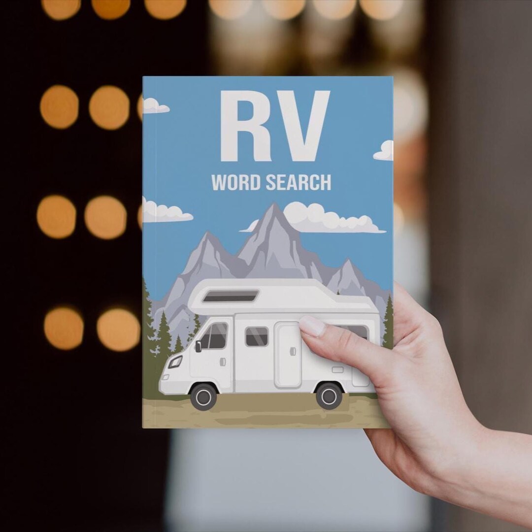 Rv Words RV Word Search: Gift Book for Camper & Motorhome Owners - Etsy