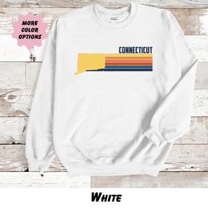 Connecticut Sweatshirt, Vintage style Sweatshirt, USA Sweatshirt , nostalgic sweatshirt, Connecticut gift, Connecticut souvenir, girls trip