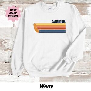 California Sweatshirt, Vintage style Sweatshirt, USA Sweatshirt , nostalgic sweatshirt, California gift, California souvenir, California top