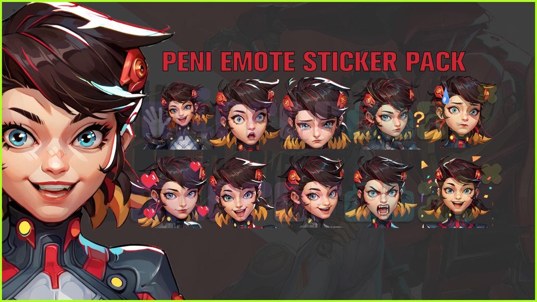 Peni Parker, Marvel Rivals, Twitch, Discord, Youtube, YT, Stream Emote ...