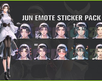 Jun Kazama Tekken 8, Twitch, Discord, Youtube, YT, Stream