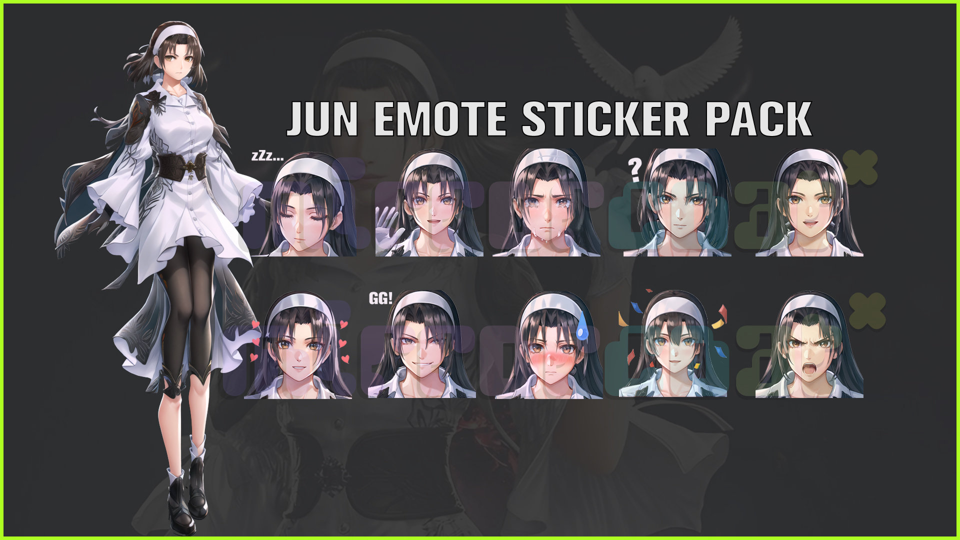 Jun Kazama Tekken 8, Twitch, Discord, Youtube, YT, Stream