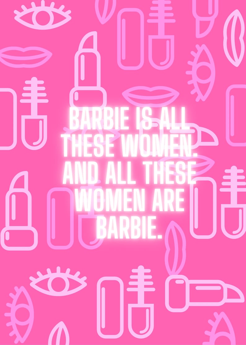 Barbie Quote - Etsy