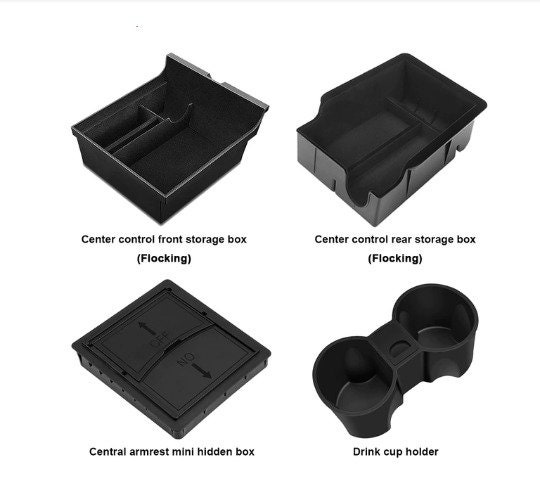 EUIOOVM 2 Stück Auto Aufbewahrungsbox, Autositz Gap Organizer