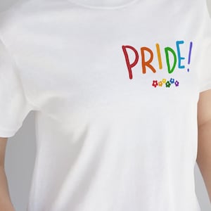 Unisex Rainbow Pride T-Shirt, Love is Love Tee, Equality for All Shirt, Queer Shirt, Bi, Gay, Trans, Ally