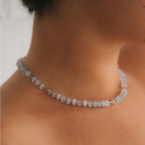 Aurora Lavender Chalcedony Necklace
