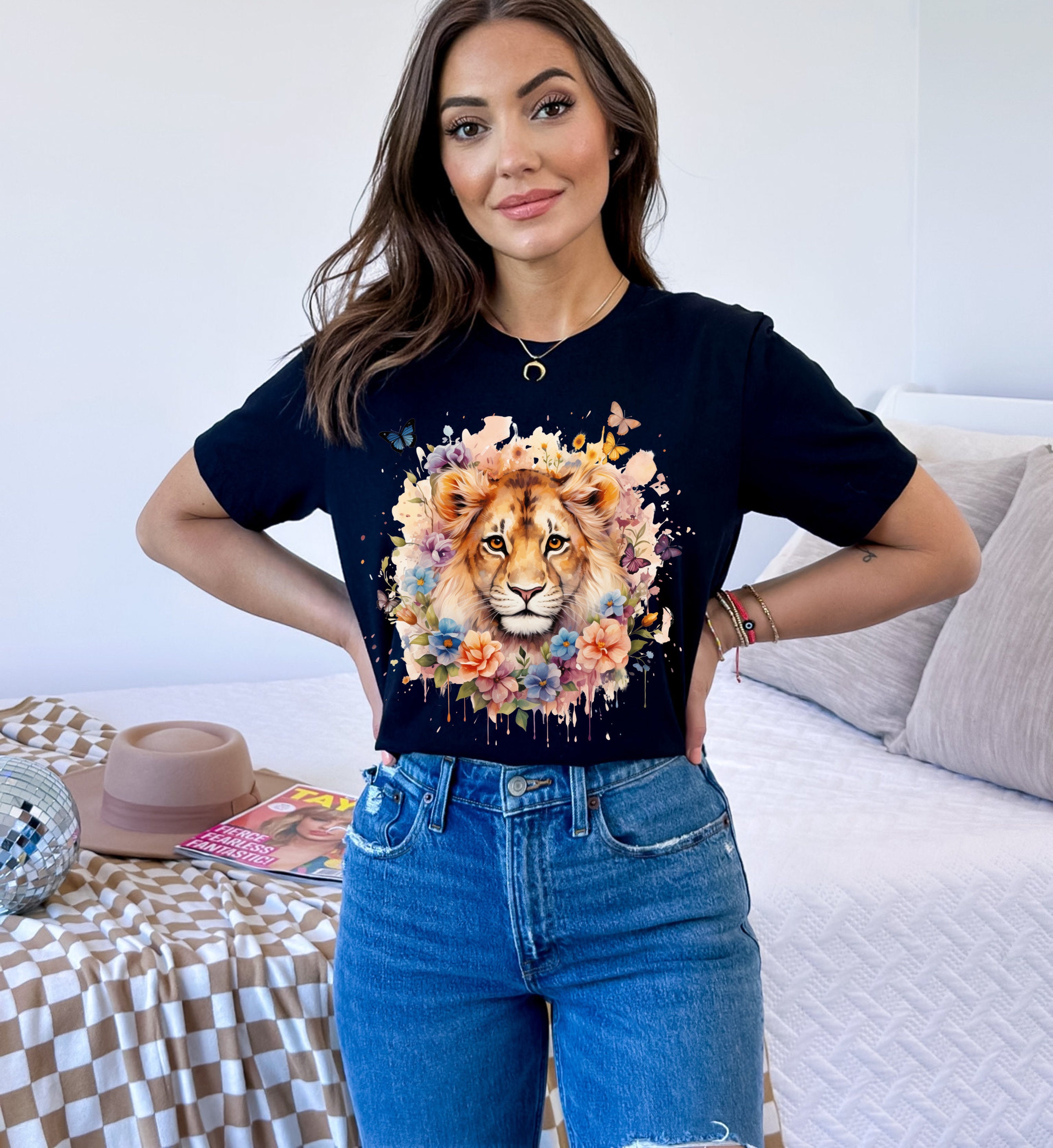 Beautiful Lion Digital Download PNG Lion T-shirt Transfer - Etsy