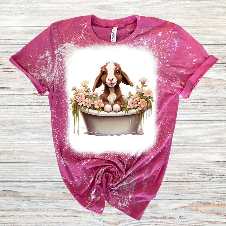 Baby Goat PNG: Adorable Farm Animal Digital Art (T-Shirts, Mugs, Decor) image 7