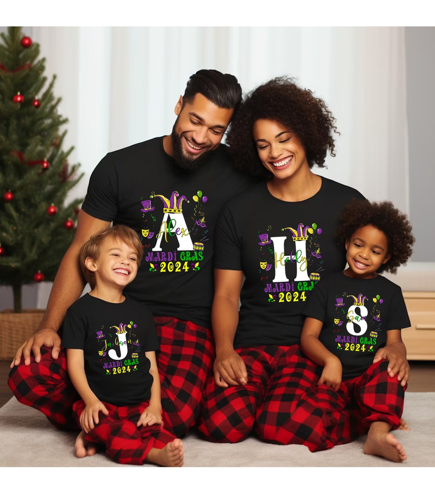 mardi gras family shirts