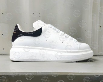 Chaussures de créateur unisexe Alexander Mc-Queen | Baskets décontractées Alexander McQueen | Botte streetwear McQueen basses | Chaussures tendance de luxe | Cadeau pour elle