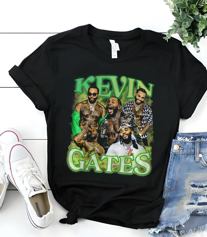 Limited Kevin Gates Shirt,vintage Kevin Gates 90s Shirt,kevin Gates
