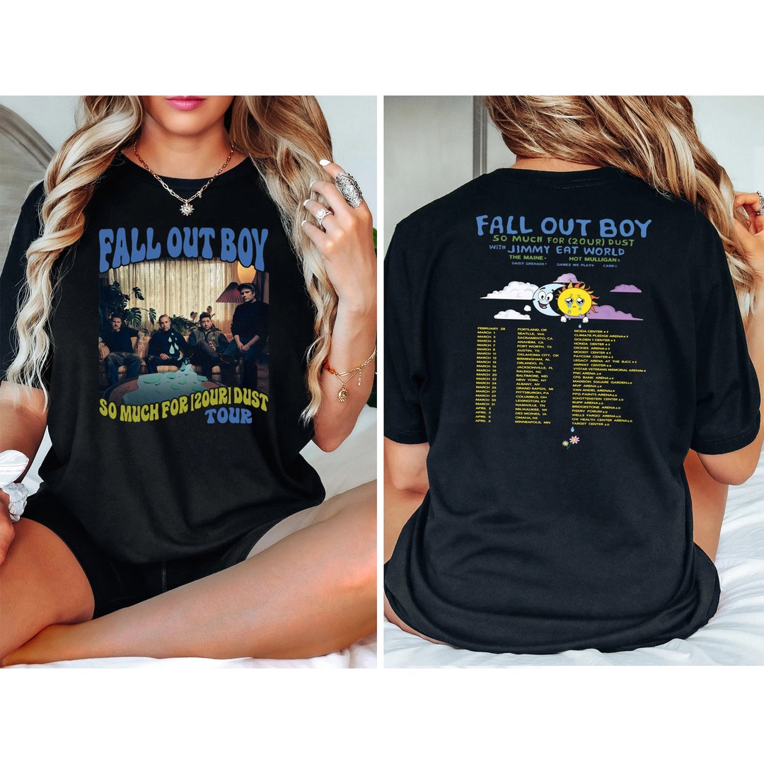 So Much for 2our Dust Tour 2024 Shirt, Fall Out Boy Tour 2024 Tshirt