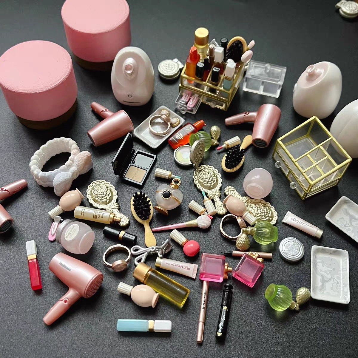 1/12 Scale Miniature Cosmetics/makeup Set/skincare for Popular