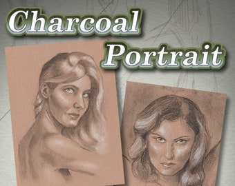 Charcoal Portrait - Physical Item