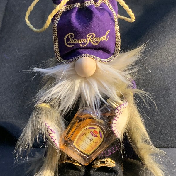 Crown Royal Gnome - Tina's Crafts