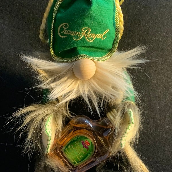 Green(apple) Crown Royal Gnome - Tina's Crafts