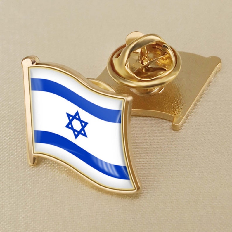 Israel Land Flagge Kleine Metall Anstecknadel Israel Flagge Etsy.de