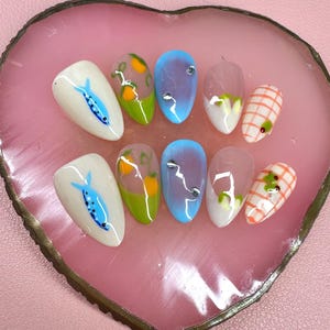 Italian Summer Press on Nail Set