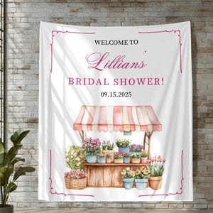 Fresh Off The Market Sign, Fresh Off The Market Bridal Shower Banner, Minimalist Bridal Shower Sign, Flower Market Bridal Shower Decorations