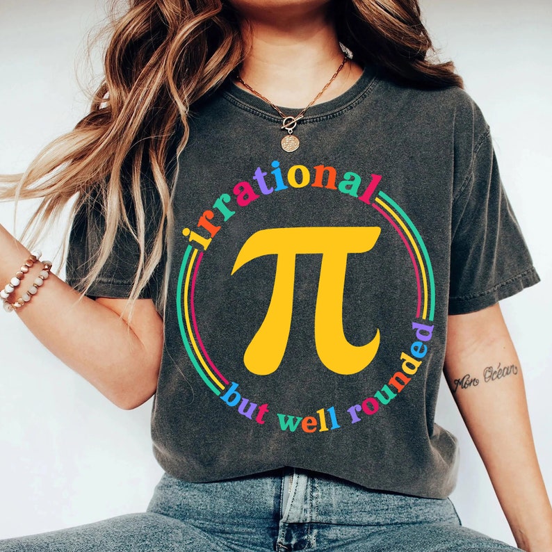 Irrational But Well Rounded Pi Day PNG, Pi Day Png, Math Teacher Png, Pi Day Rainbow Png, 3.14 Pi Day, Teacher Apple Png, Math Symbols Png image 1