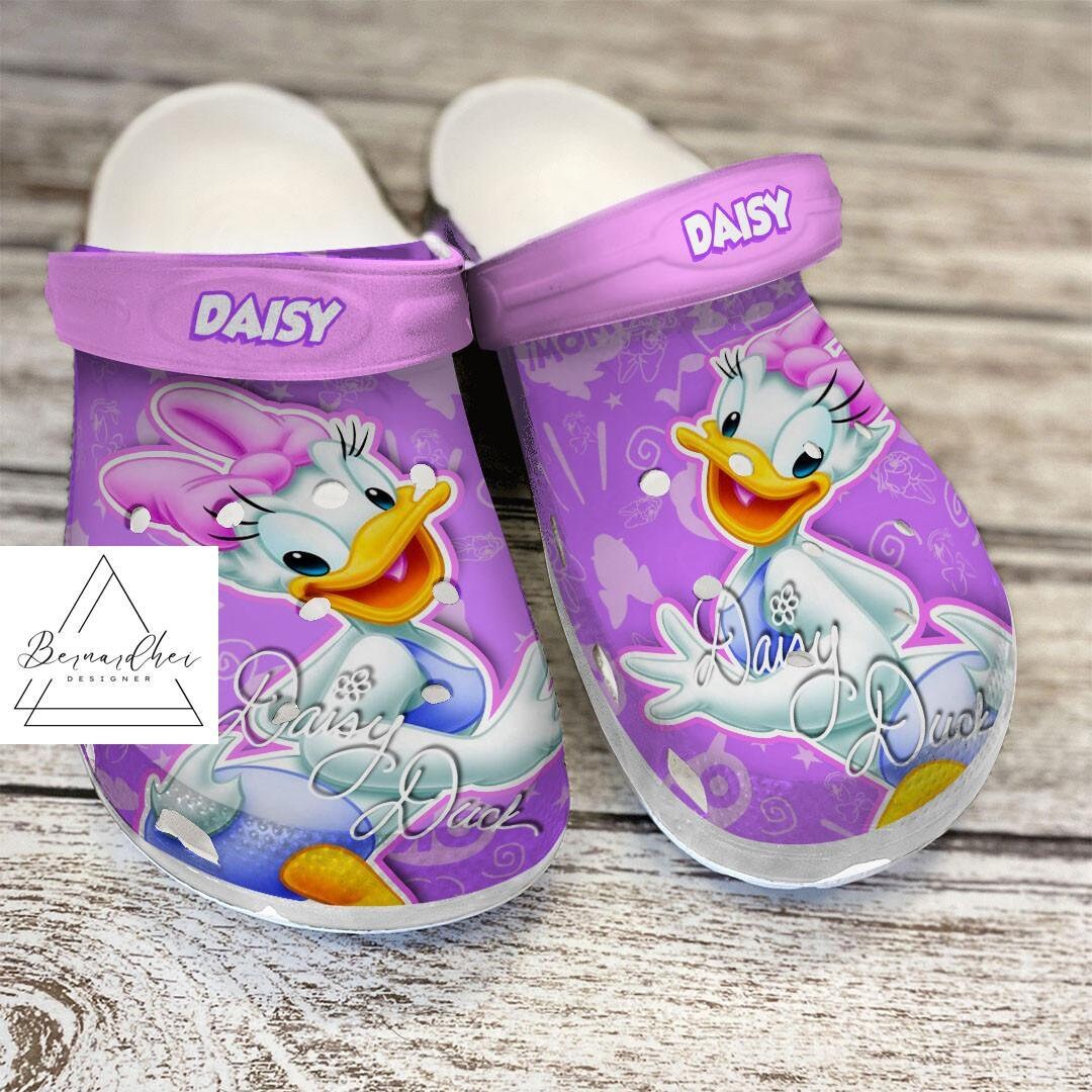 Daisy Sandals Daisy Duck Sandals Disney Daisy Shoes Daisy Etsy