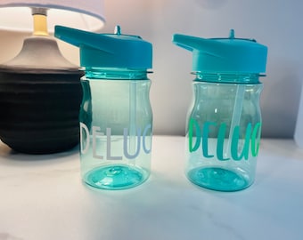 Copo infantil personalizado - garrafa de água, copo de suco