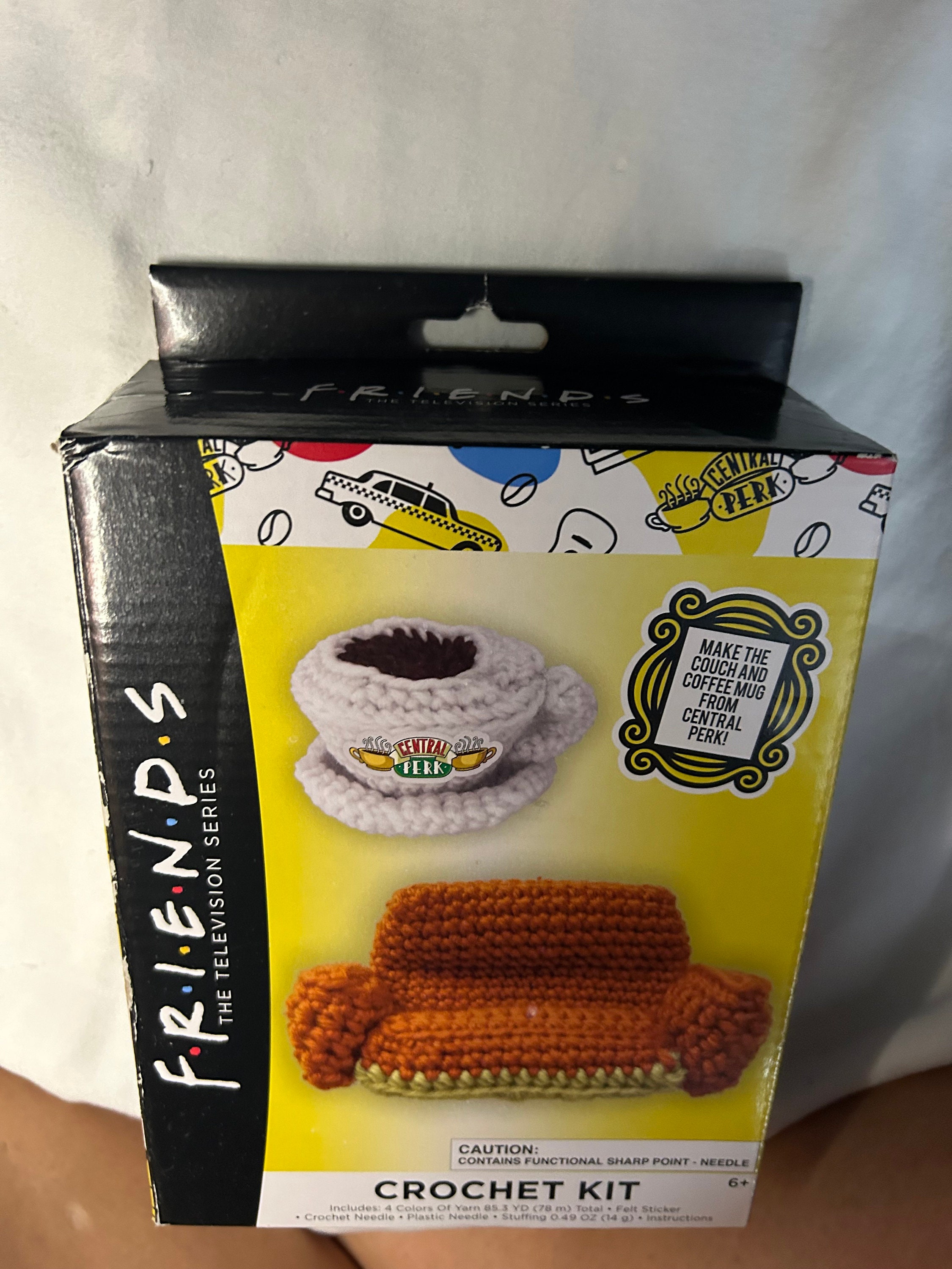 Friends TV Show Crochet Kit Central Perk Couch and Coffee Etsy
