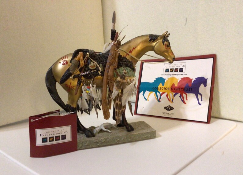 Medicine Horse, Trail of Painted Ponies, Reduced Price, Indian Medicine