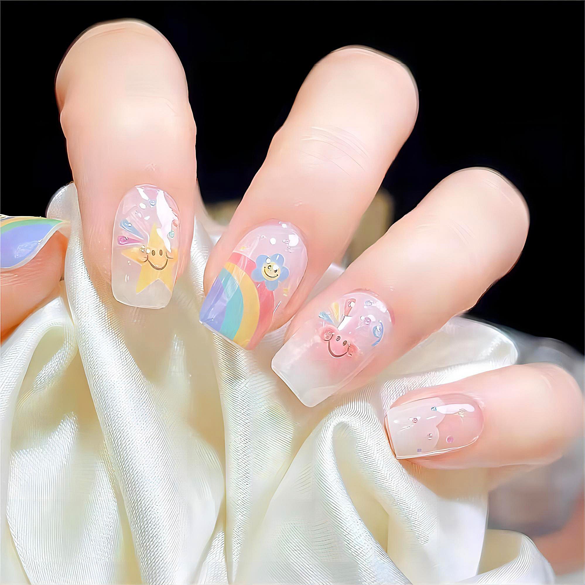 Designer Nail Sticker - LV Mix