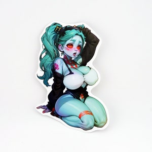 Rebecca 3 - Lewd Oppai Anime Waifu Sticker Vinyl Decal NEW Version!