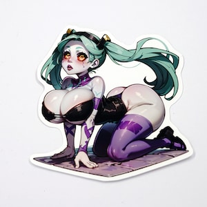 Rebecca 5 - Lewd Oppai Anime Waifu Sticker Vinyl Decal
