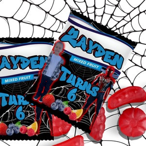 Custom Party Welch’ fruit snack treats  Kids Birthday Party snacks, Custom Name fruit  Snack Decorations Party Table