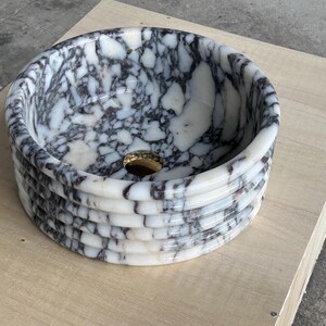 Calacatta Viola Vessel sink in stock