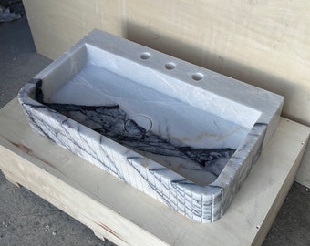 Lilac  Marble Sink