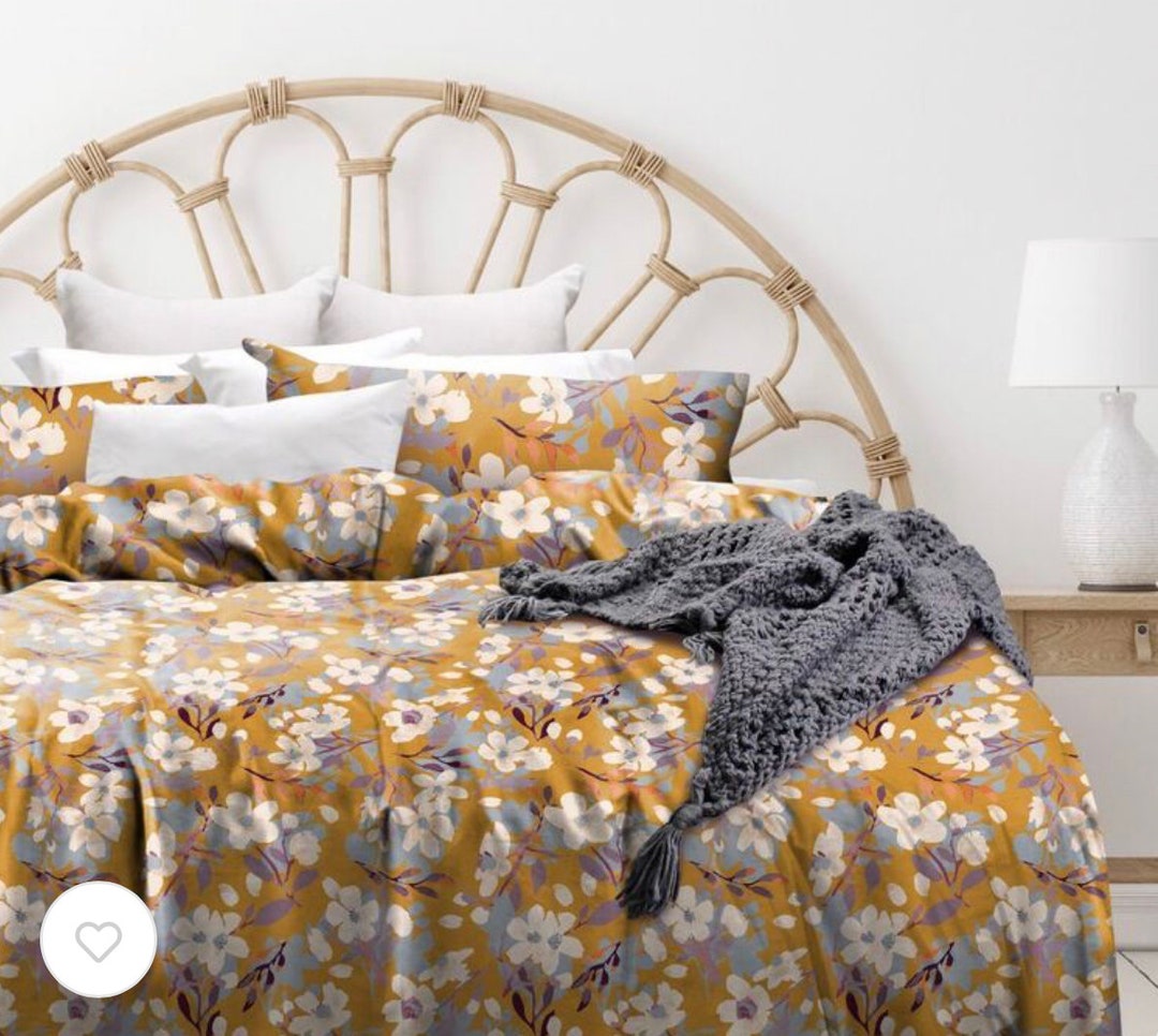 Thermal Flannel Quilt Cover Set Multicoloured Etsy