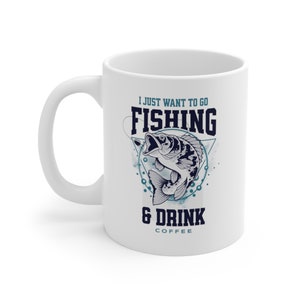 Fishing Mug, Fishing Gift, Fisherman Mug, Fisherman Gift, Fisher Gift, Fisher Mug, Outdoor Mug, Outdoor Gift