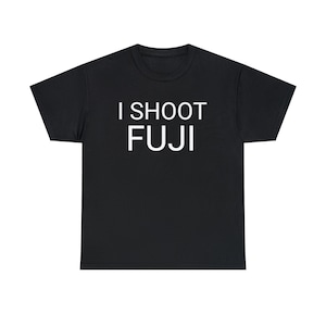 I Shoot Fuji Unisex Heavy Cotton Tee Fujifilm X100V