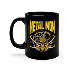 HEAVY METAL MOM, Mothers Day Mug, Mothers Day Gift, 1St Mothers Day Gift, Mom Coffee Mug, Gift For Mum, New Mom Mug, New Mom Gift