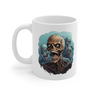 Halloween Mug, Zombie Mug, Halloween Gift, Zombie Coffee Mug, Funny Zombie Mug, Zombie Coffee Cup, Dead Mug, Halloween Coffee Mug